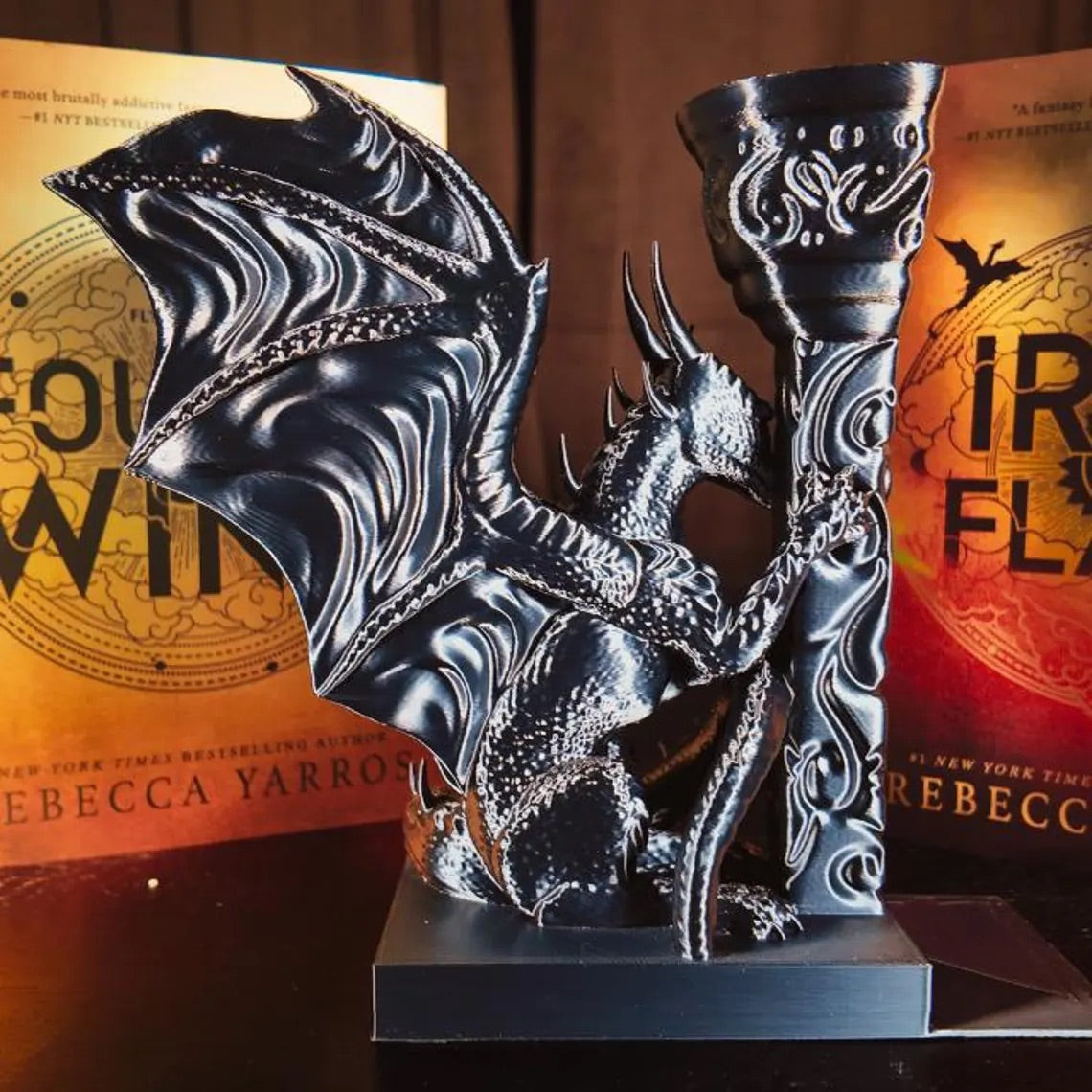 Empyrean Themed Dragon Book Ends