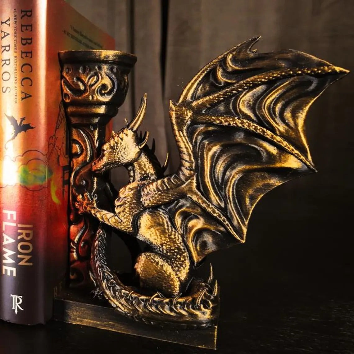 Empyrean Themed Dragon Book Ends
