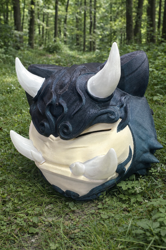Snorlax Pokémon Inspired Mempo Mask – Galaxy Edition