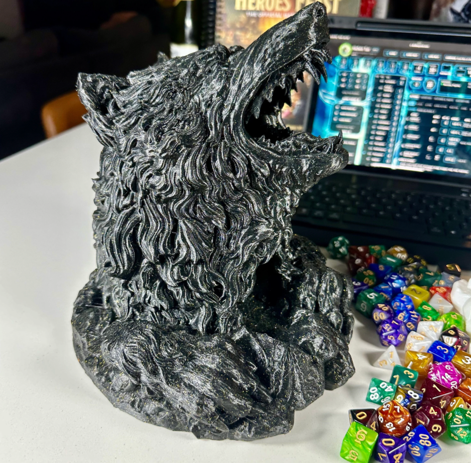 Wolf Dice Tower