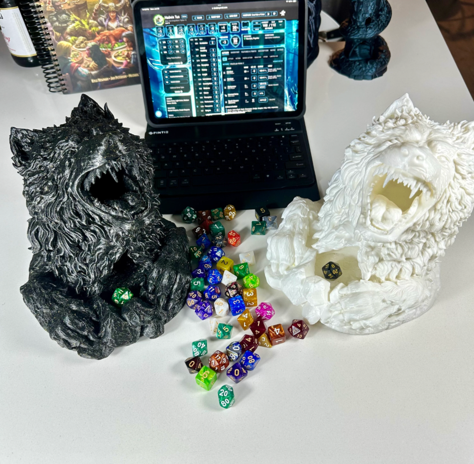 Wolf Dice Tower