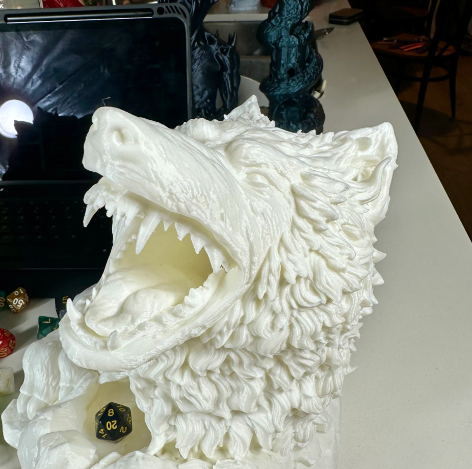 Wolf Dice Tower