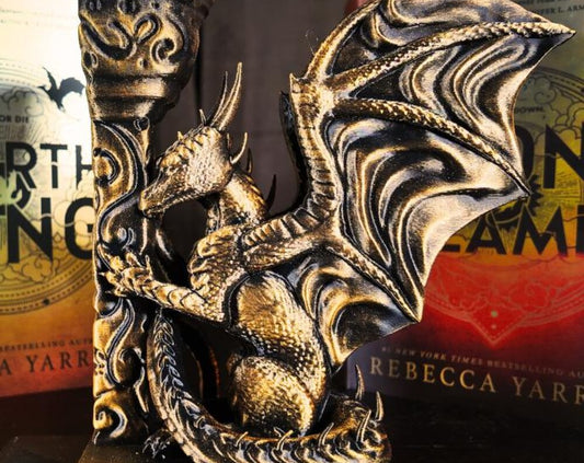 Empyrean Themed Dragon Book Ends