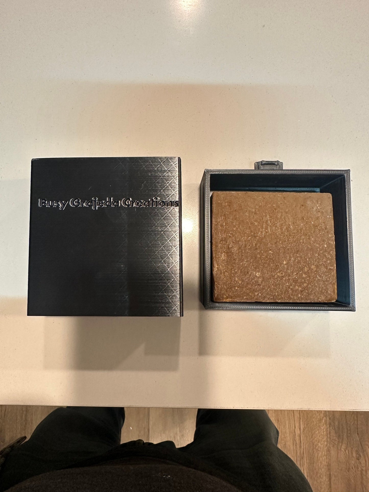 Square Soap Bar Travel Case