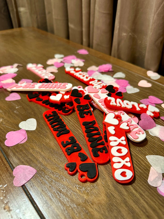 Valentine's Day Keychains