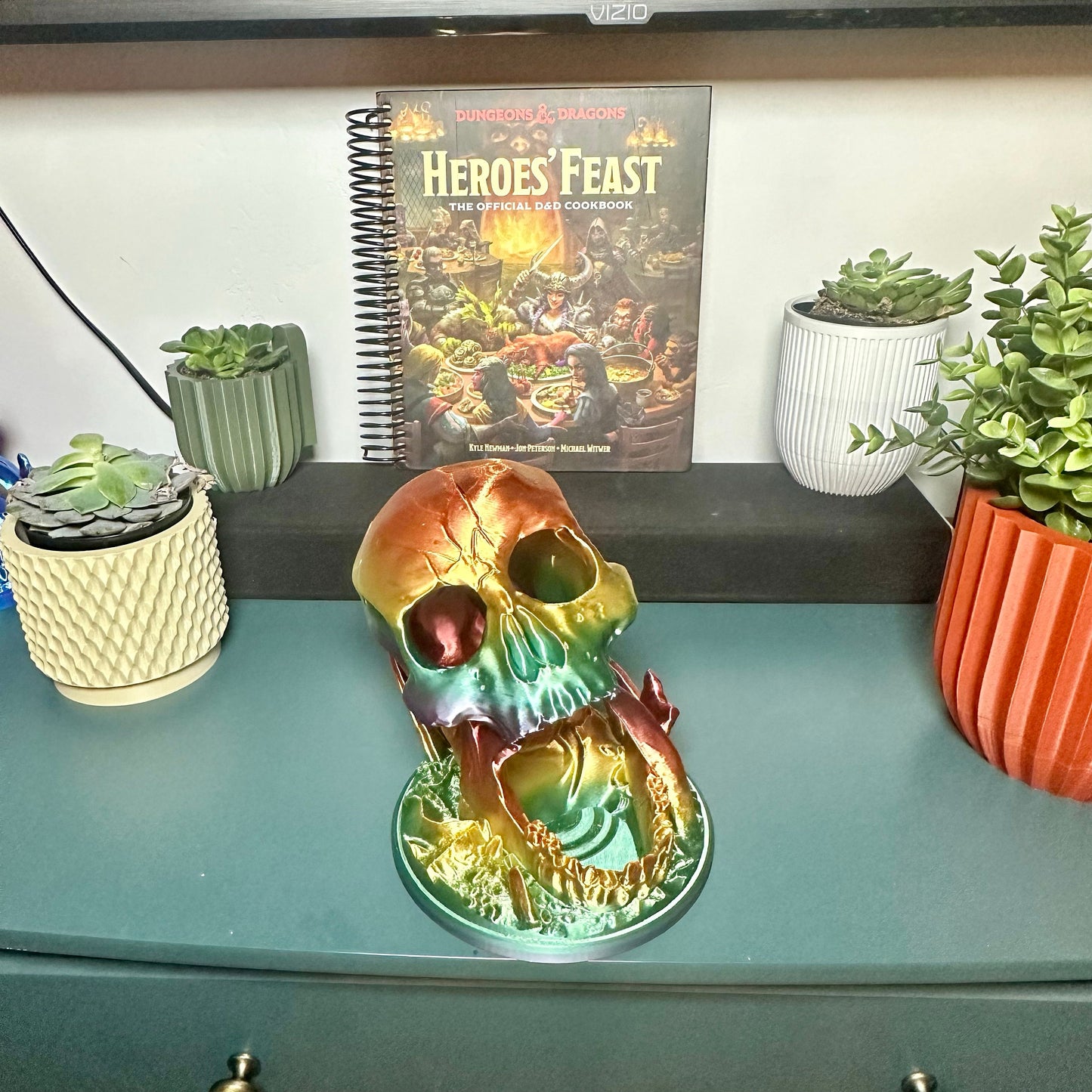 Desert Skull Dice Tower