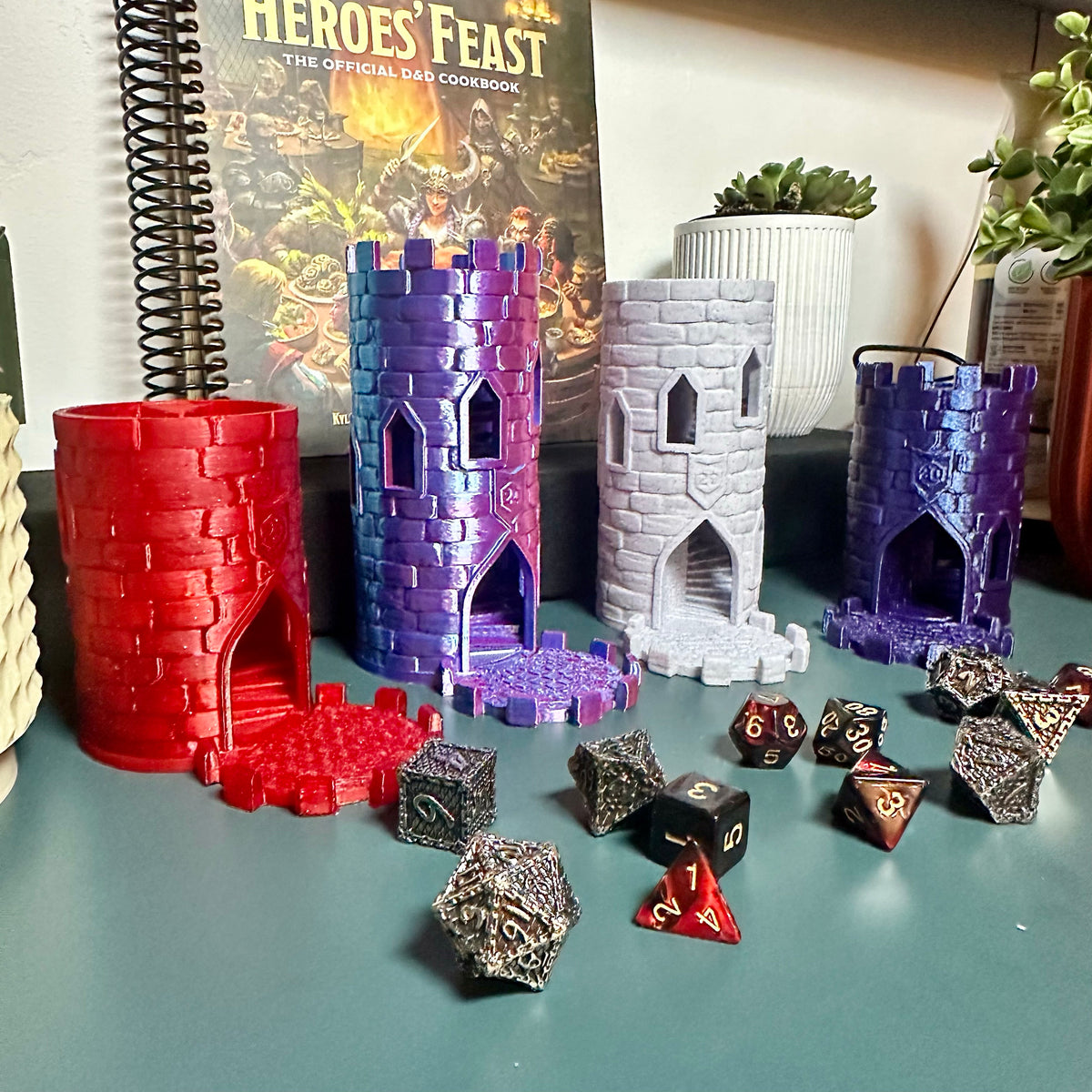 Castle Dice Tower: D&D RPG Game Accessory