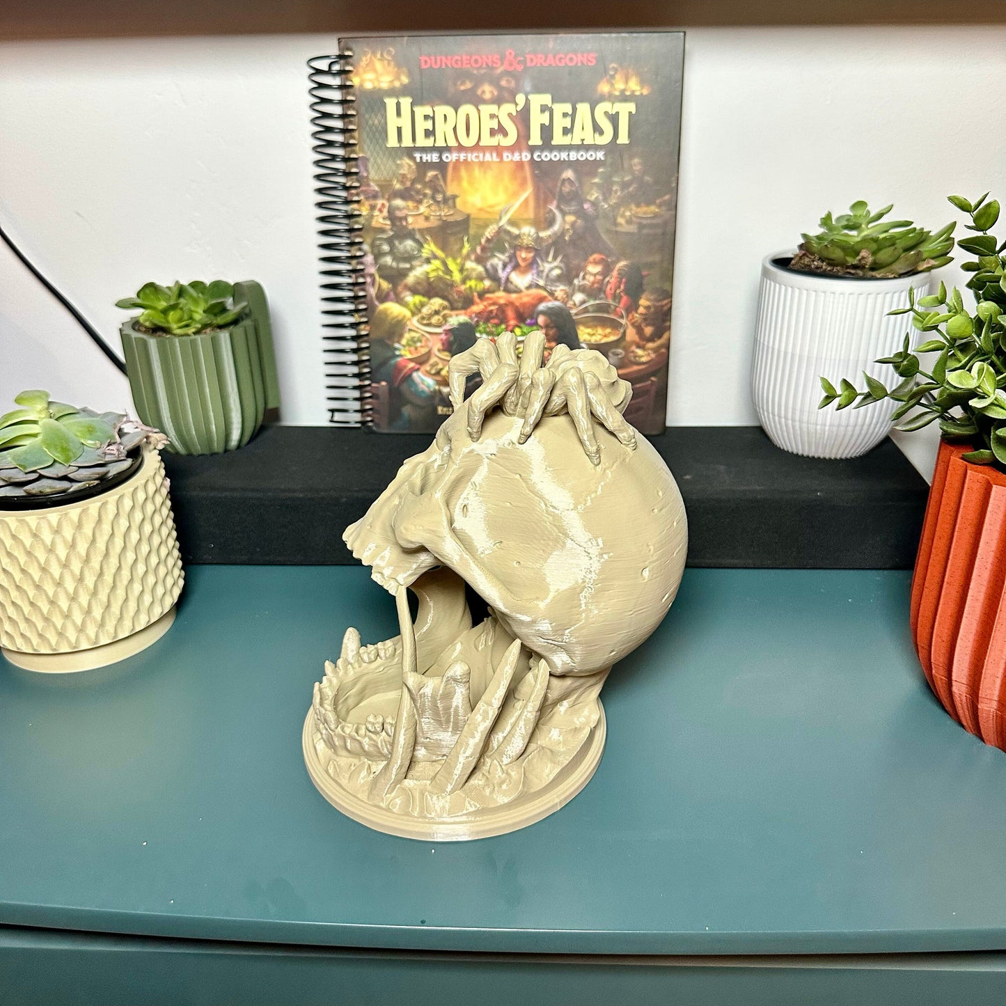 Desert Skull Dice Tower