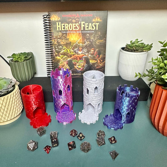 Castle Dice Tower: D&D RPG Game Accessory