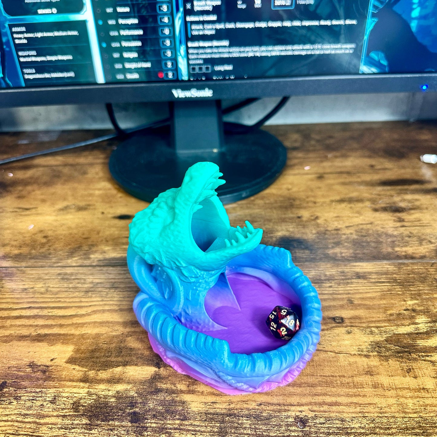 Mini Dragon Dice Tower