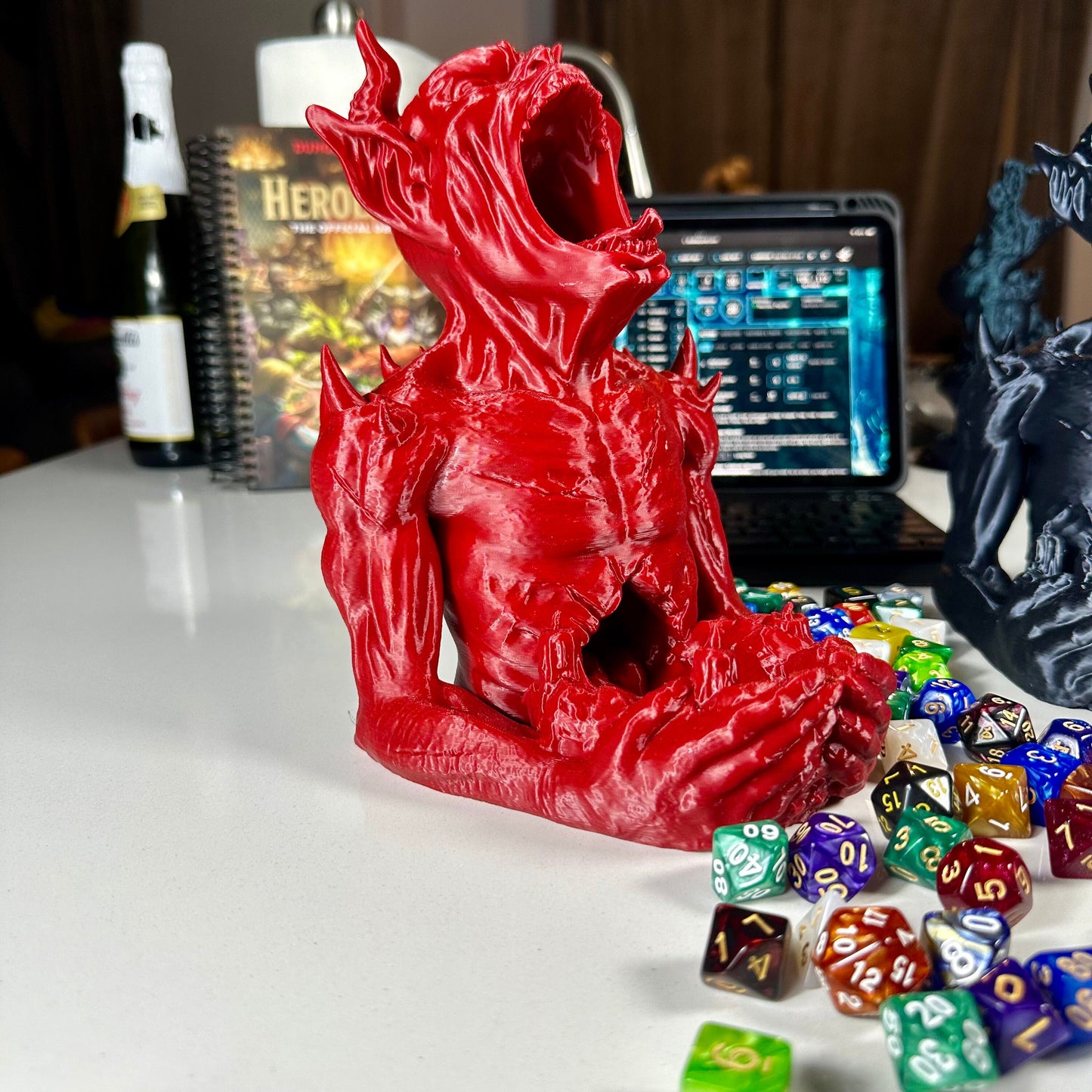 3D Printed Imp Dice Tower