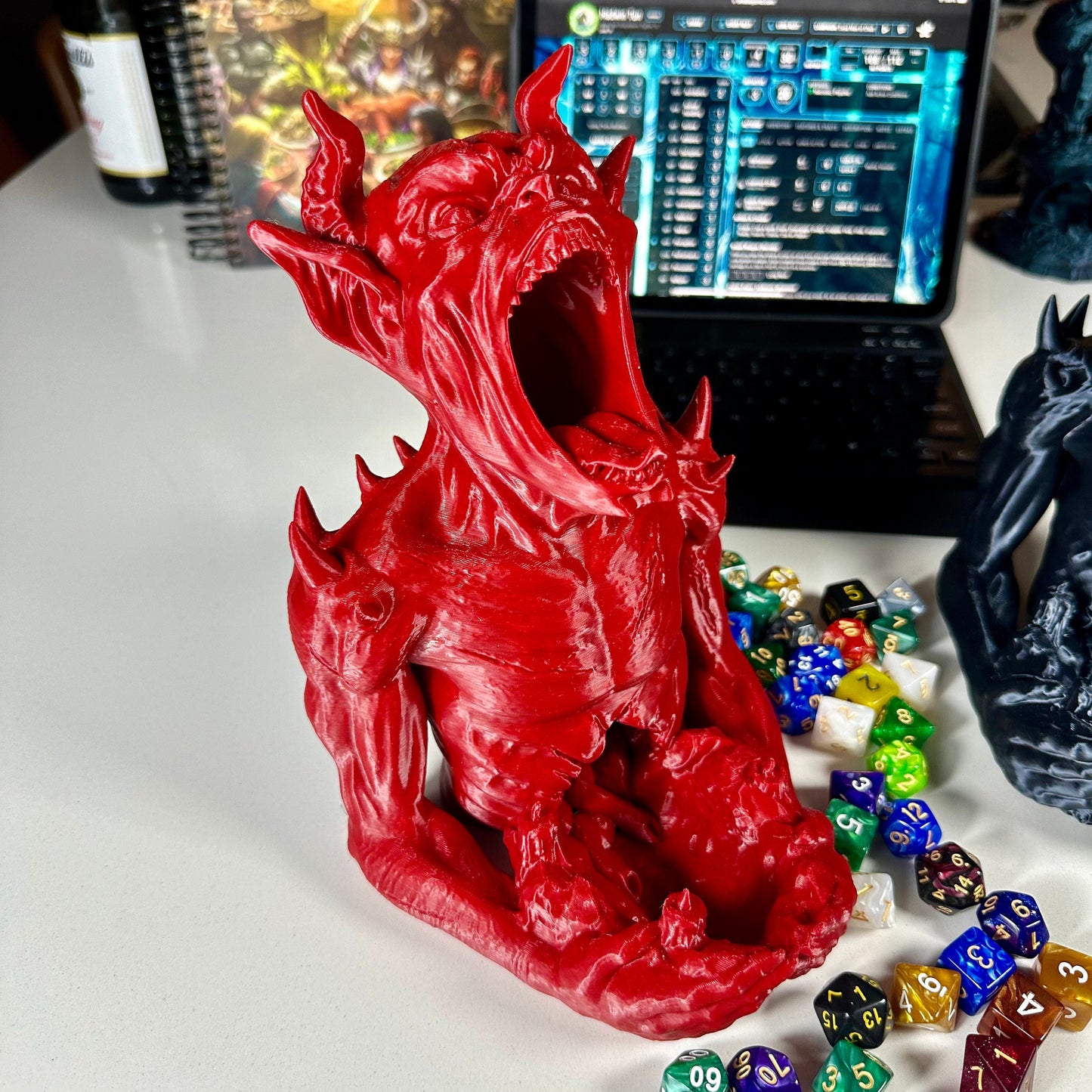 3D Printed Imp Dice Tower