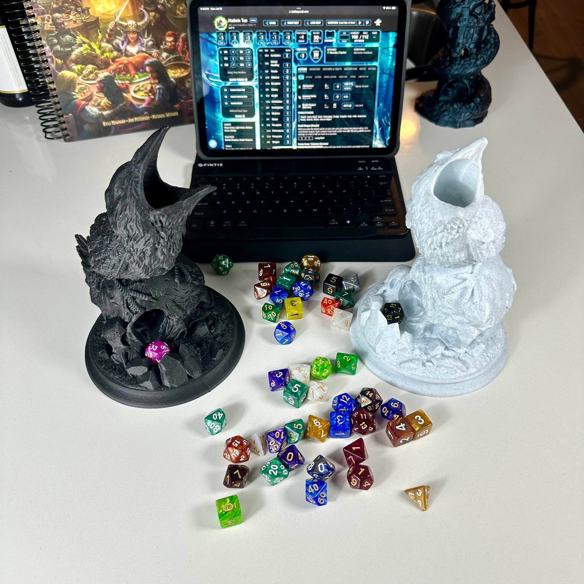 3D Printed Raven Dice Tower