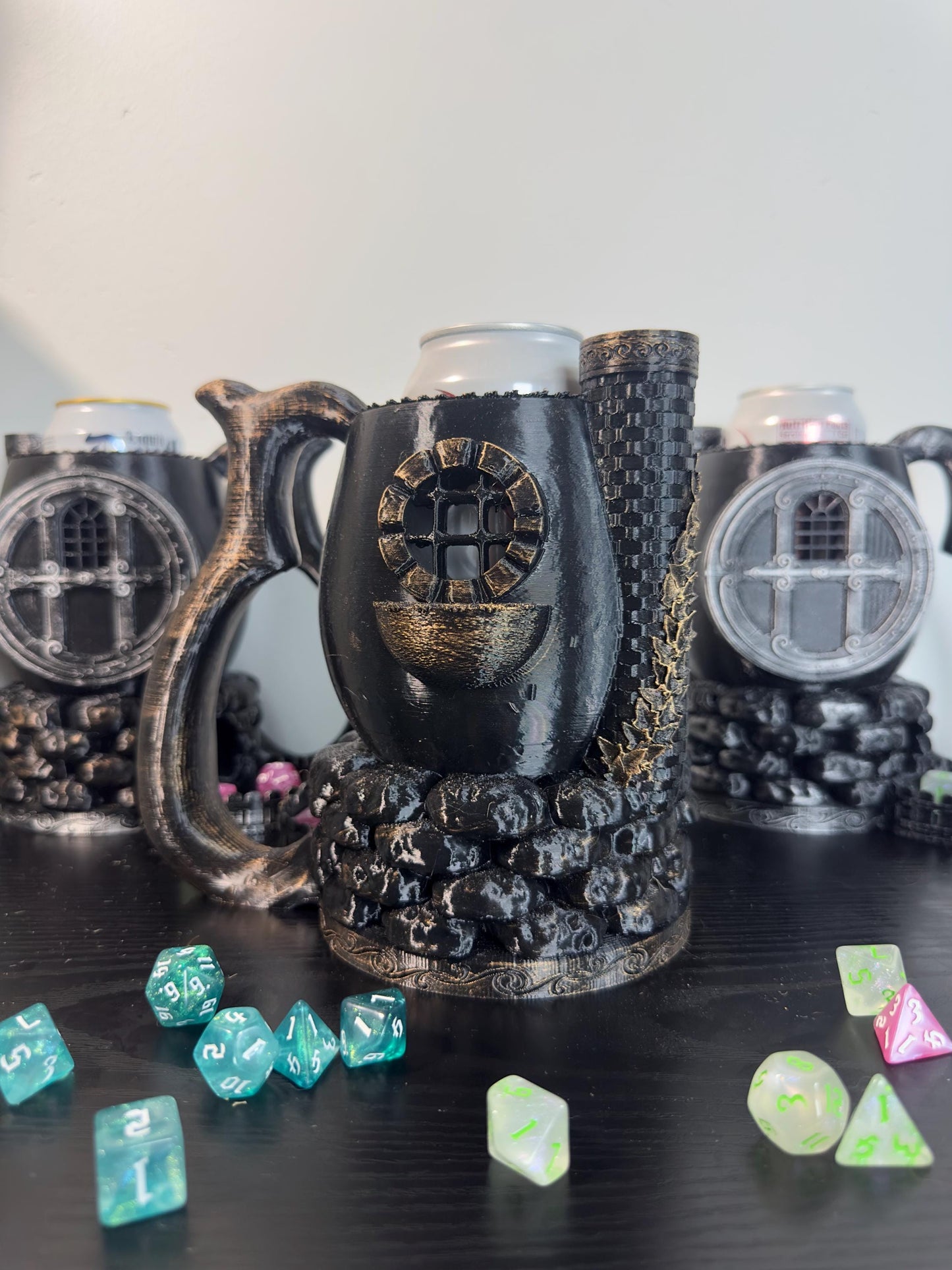 Burrow Dice Tower & Drink Holder