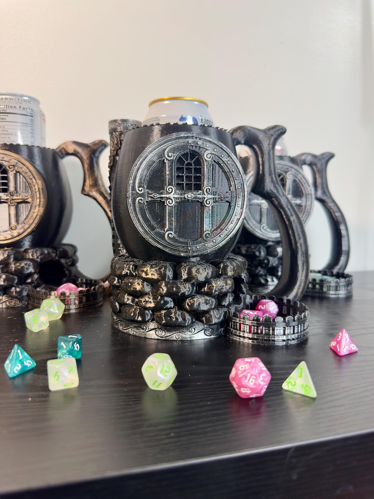 Burrow Dice Tower & Drink Holder