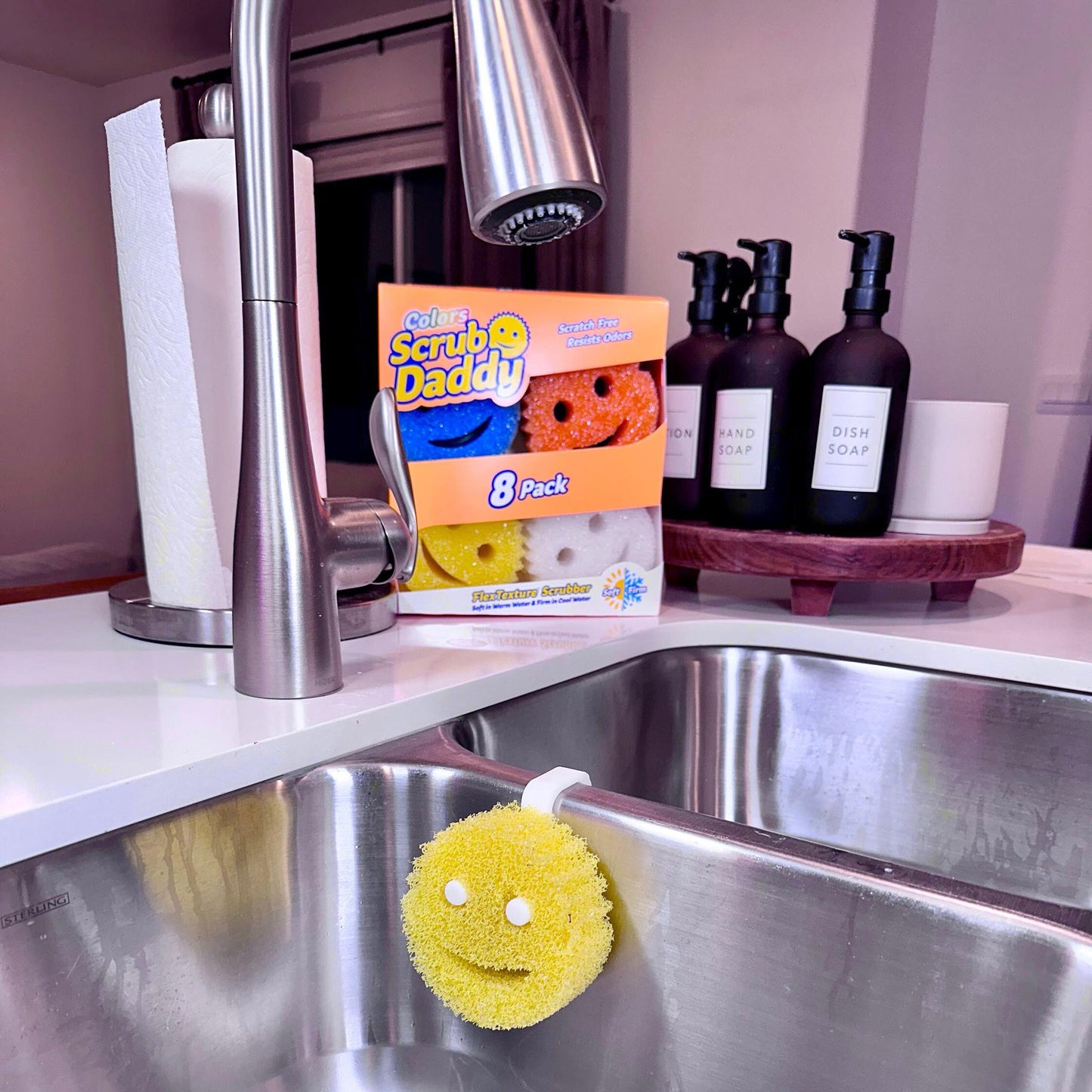 Smiling Sponge Holder