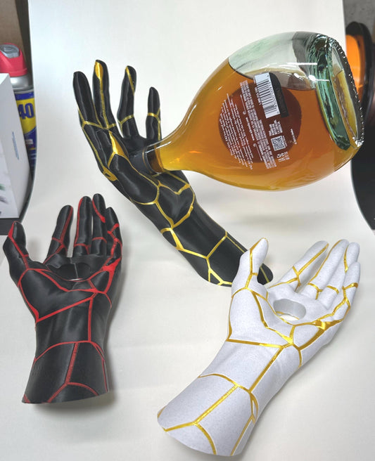 Kintsugi Inspired Wine Bottle Holder