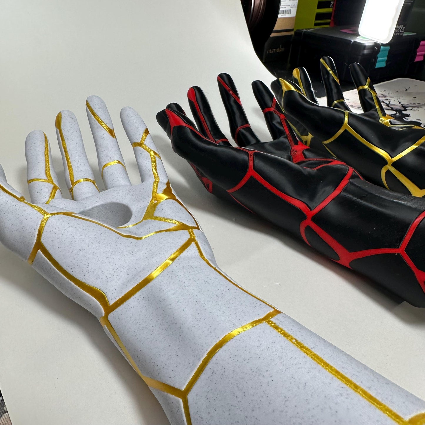 Kintsugi Inspired Wine Bottle Holder
